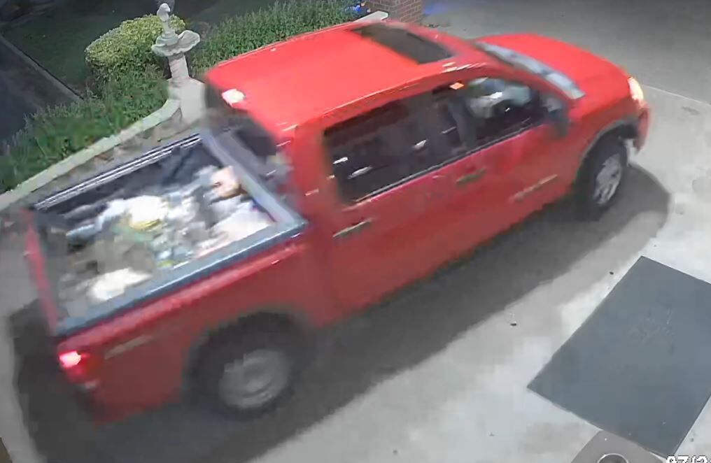 Robbery suspect vehicle